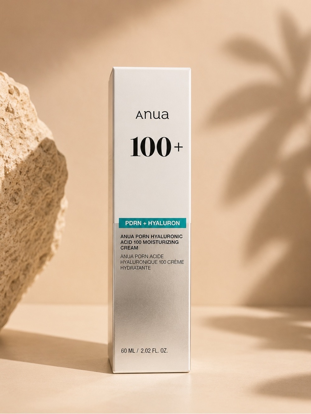 Anua PDRN Hyaluronic Acid 100 Moisturizing Cream Korean Skincare 60 mL